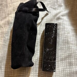 Kilian black travel size decorative case and velvet pouch